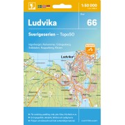66 Ludvika Sverigeserien 1:50 000